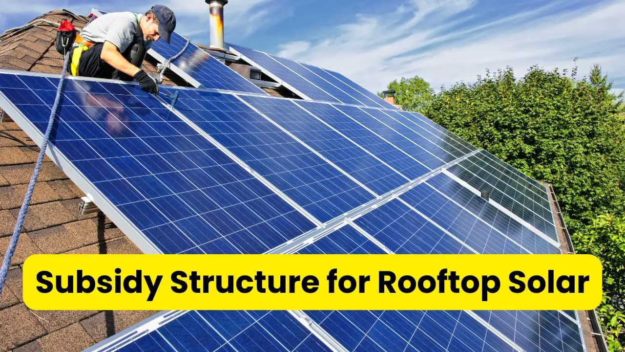 PM Surya Ghar Subsidy Structure for Rooftop Solar