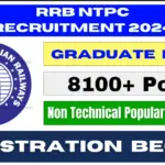 8113 Posts – The Indian Railway Recruitment Board – RRB Recruitment 2024 (All India Can Apply) – Last Date 13 October